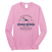 Retro German Shepherd Vintage Long Sleeve Shirt