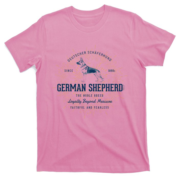 Retro German Shepherd Vintage T-Shirt