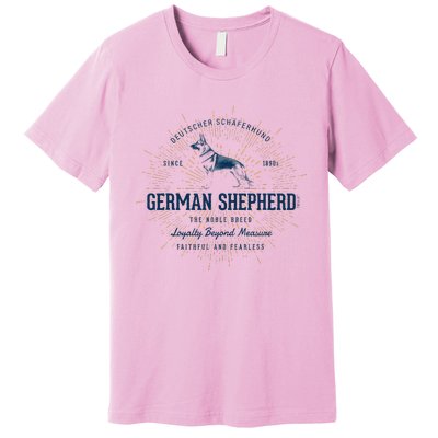 Retro German Shepherd Vintage Premium T-Shirt