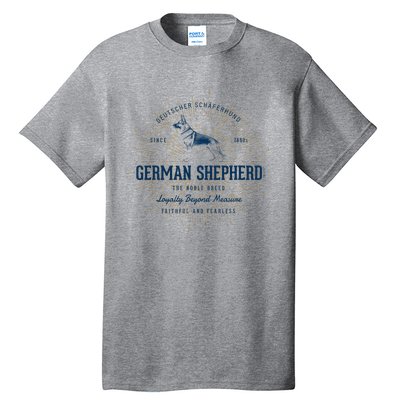 Retro German Shepherd Vintage Tall T-Shirt