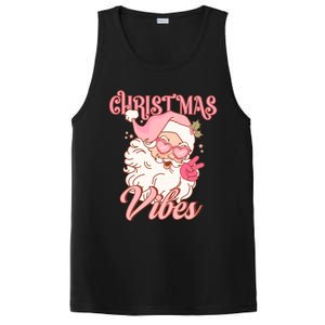 Retro Groovy Santa Claus Christmas Vibes Gift PosiCharge Competitor Tank