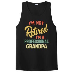 Retired Grandpa Shirts Funny Fathers Day Grandpa PosiCharge Competitor Tank