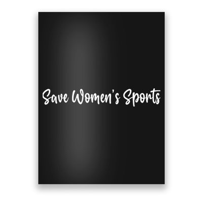  Save Womens Sports Riley Gaines Poster