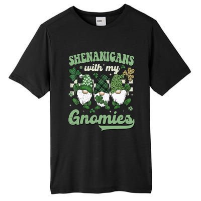 Retro Groovy St Patricks Day Shenanigans With My Gnomies Tall Fusion ChromaSoft Performance T-Shirt