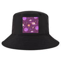 Retro Galaxy Spaceship Cool Comfort Performance Bucket Hat
