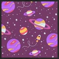 Retro Galaxy Spaceship Cool Comfort Performance Bucket Hat