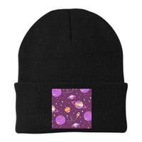 Retro Galaxy Spaceship Beanie