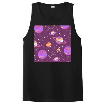 Retro Galaxy Spaceship PosiCharge Competitor Tank