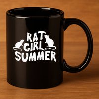 Rat Girl Summer 11oz C Handle Ceramic Mug
