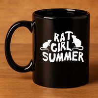 Rat Girl Summer 11oz C Handle Ceramic Mug
