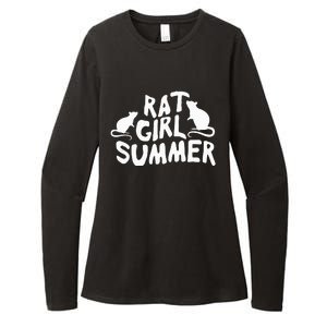 Rat Girl Summer Womens CVC Long Sleeve Shirt