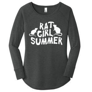 Rat Girl Summer Women's Perfect Tri Tunic Long Sleeve Shirt