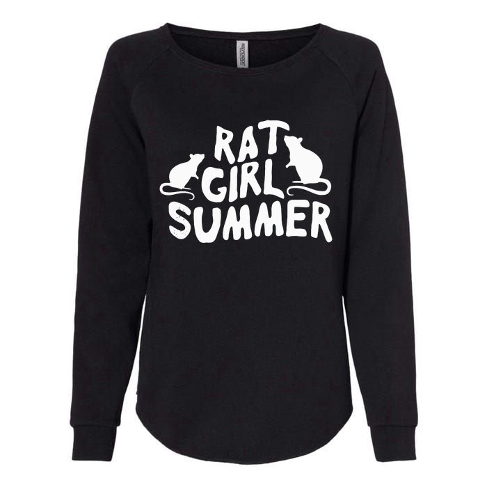 Rat Girl Summer Womens California Wash Sweatshirt