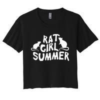 Rat Girl Summer Women's Crop Top Tee