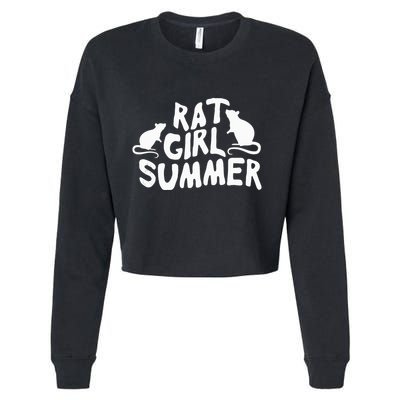 Rat Girl Summer Cropped Pullover Crew