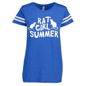 Rat Girl Summer Enza Ladies Jersey Football T-Shirt