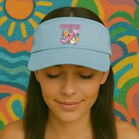Retro Groovy School Counselor Appreciation Back To School Visor