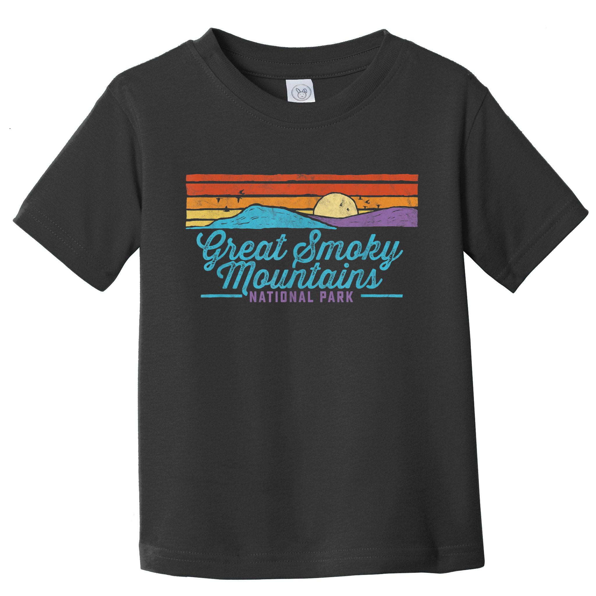 Retro Great Smoky Mountains National Park Toddler T-Shirt