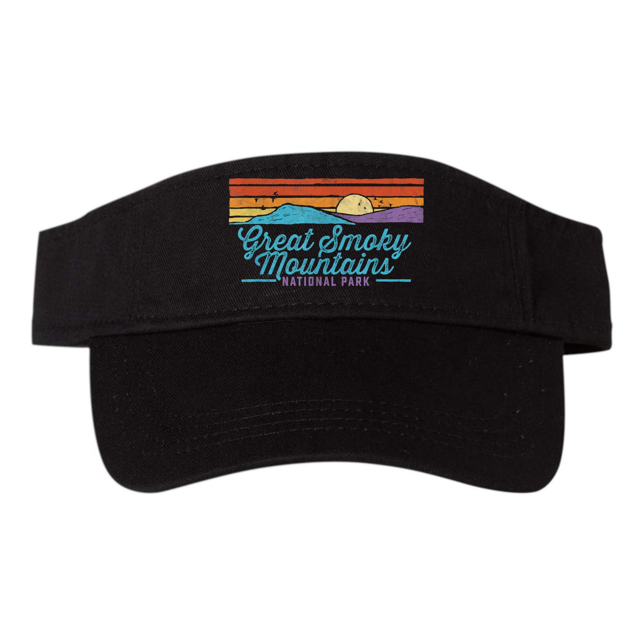 Retro Great Smoky Mountains National Park Visor