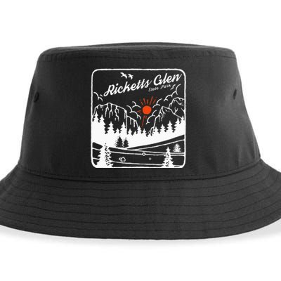 Ricketts Glen State Park Pennsylvania Modern Cool Pn Sustainable Bucket Hat