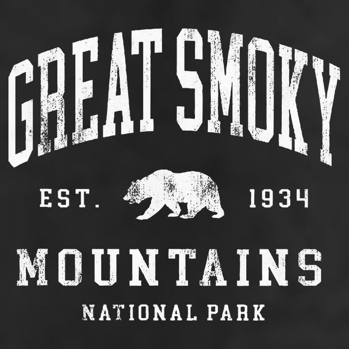Retro Great Smoky Mountains National Park 11oz C Handle Ceramic Mug