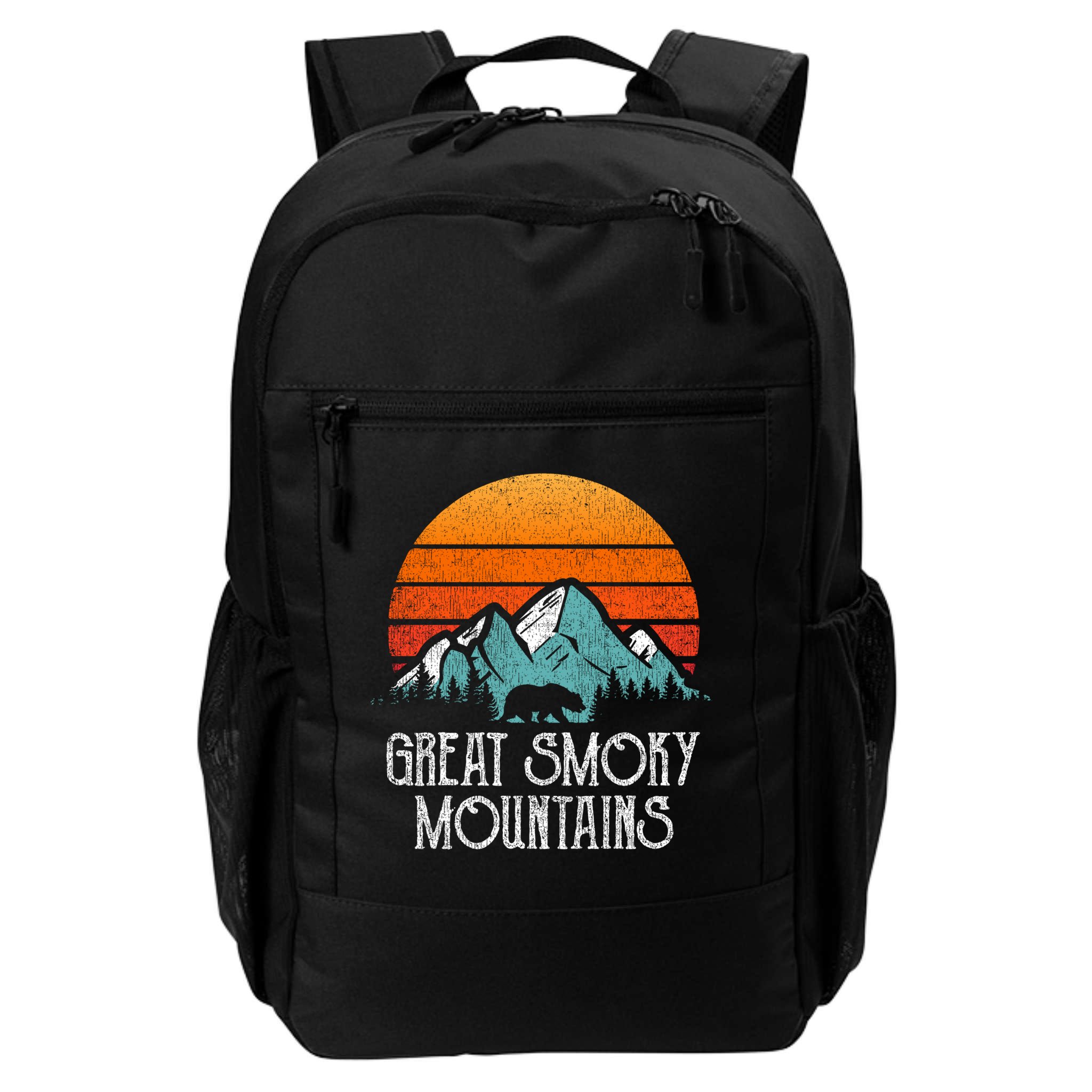 Retro Great Smoky Mountains National Park Bear Vintage Gift Backpack