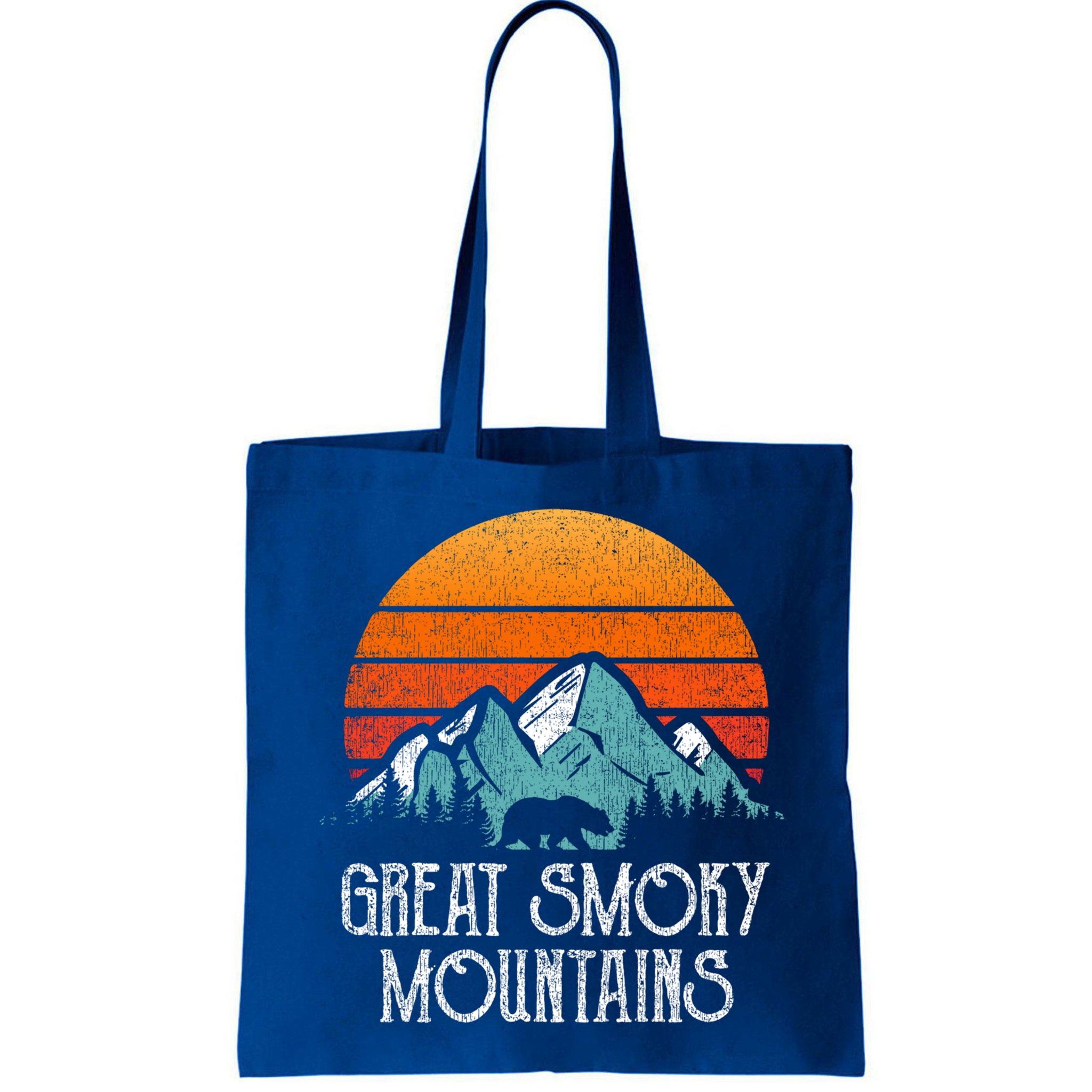 Retro Great Smoky Mountains National Park Bear Vintage Gift Bag