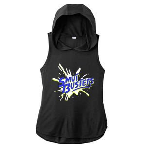 Righteous Gemstones Smut Busters Ladies PosiCharge Tri-Blend Wicking Draft Hoodie Tank