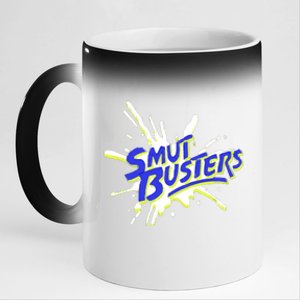 Righteous Gemstones Smut Busters 11oz Black Color Changing Mug