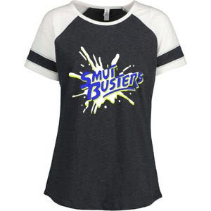 Righteous Gemstones Smut Busters Enza Ladies Jersey Colorblock Tee