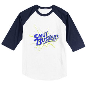 Righteous Gemstones Smut Busters Baseball Sleeve Shirt