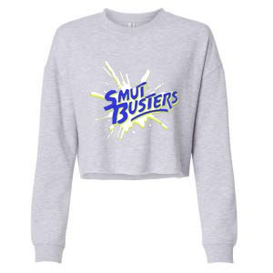 Righteous Gemstones Smut Busters Cropped Pullover Crew