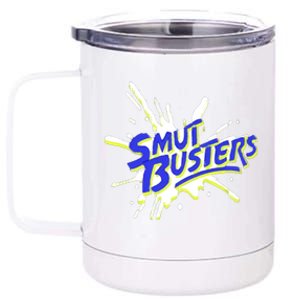 Righteous Gemstones Smut Busters 12 oz Stainless Steel Tumbler Cup