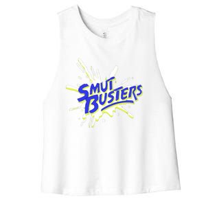 Righteous Gemstones Smut Busters Women's Racerback Cropped Tank