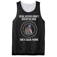 Real Goths Sack Rome Dark Ages Funny History Mesh Reversible Basketball Jersey Tank