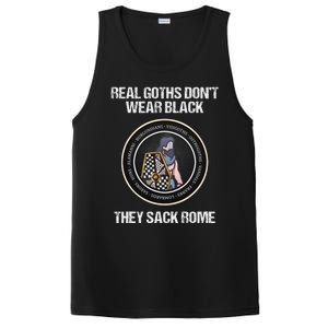 Real Goths Sack Rome Dark Ages Funny History PosiCharge Competitor Tank