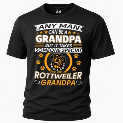 Rottweiler Grandpa T Best Gift For Grandparents Day Performance Shirt