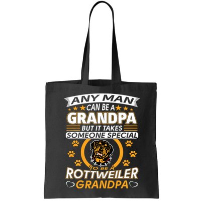 Rottweiler Grandpa T Best Gift For Grandparents Day Bag