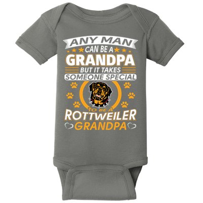 Rottweiler Grandpa T Best Gift For Grandparents Day Baby Bodysuit