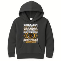 Rottweiler Grandpa T Best Gift For Grandparents Day Kids Hoodie