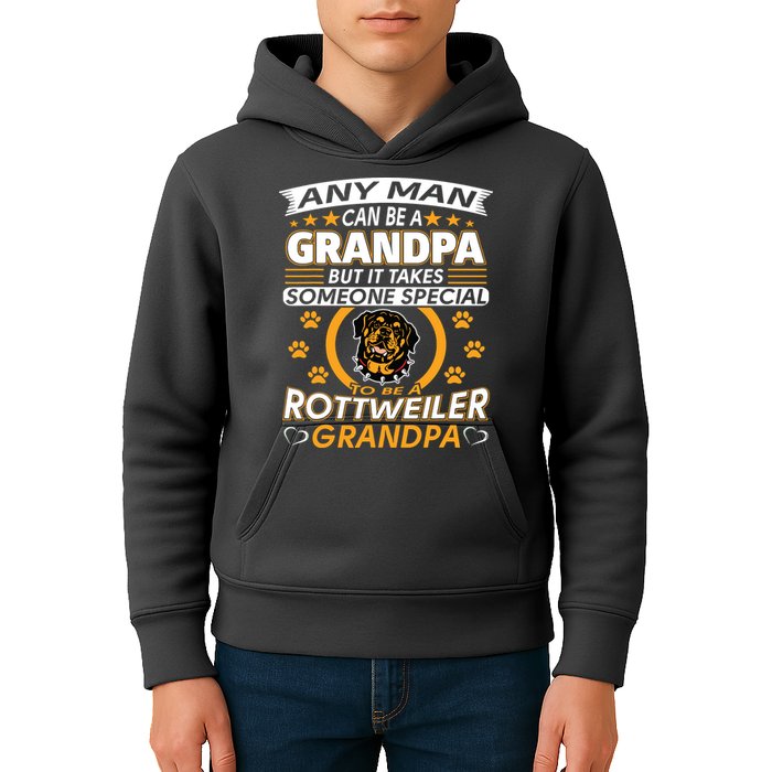 Rottweiler Grandpa T Best Gift For Grandparents Day Kids Hoodie