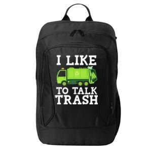 Recycling Garbage Truck Trash Collector Recycle Earth Day  City Backpack