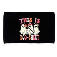 Retro Groovy This Is Some Boo Sheet Halloween Ghost Funny Microfiber Hand Towel