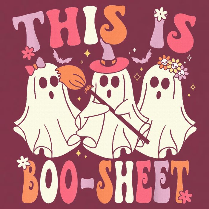 Retro Groovy This Is Some Boo Sheet Halloween Ghost Funny 16oz Travel Tumbler