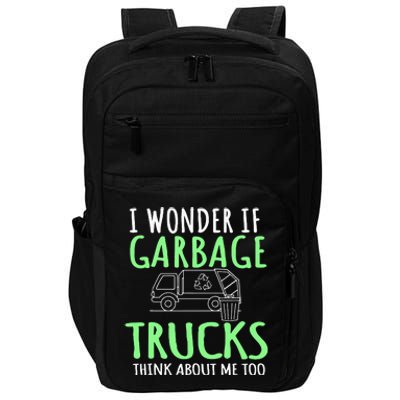 Recycling Garbage Truck Trash Collector Recycle Earth Day Impact Tech Backpack