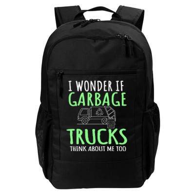 Recycling Garbage Truck Trash Collector Recycle Earth Day Daily Commute Backpack