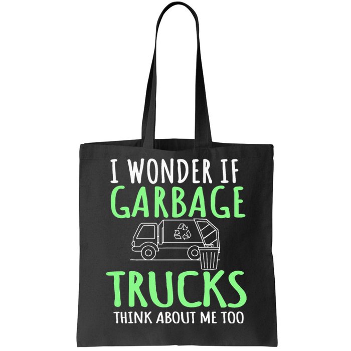 Recycling Garbage Truck Trash Collector Recycle Earth Day Tote Bag