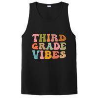 Retro Groovy Third Grade Vibes 3Rd Grade First Day Of School Gift PosiCharge Competitor Tank