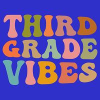 Retro Groovy Third Grade Vibes 3Rd Grade First Day Of School Gift 16 in Basic Backpack