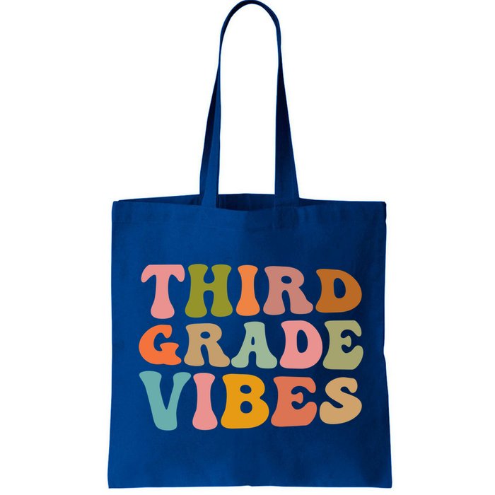 Retro Groovy Third Grade Vibes 3Rd Grade First Day Of School Gift Bag